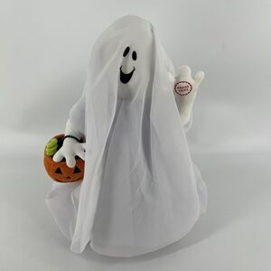 Hallmark Halloween Dancing Ghost Animated 12" Figure Dances Sings ‘I Want Candy’